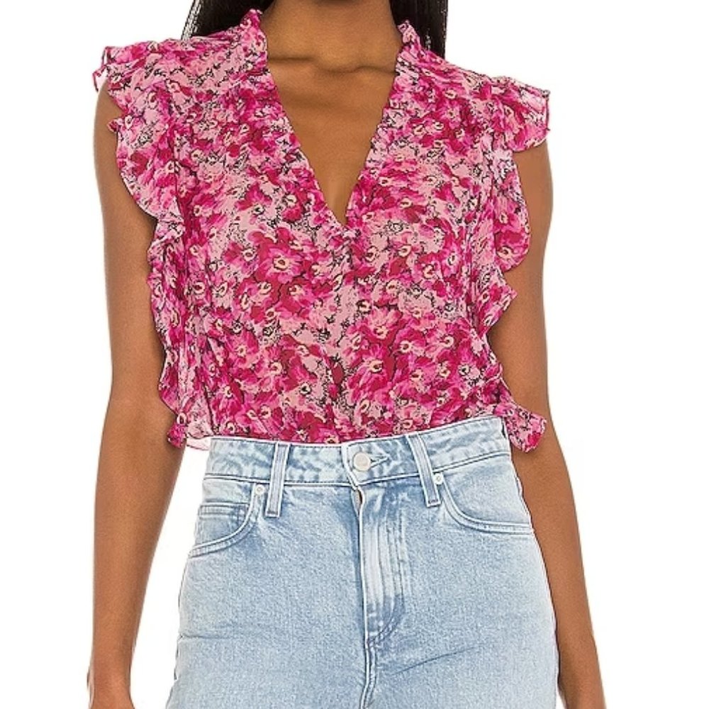Paige Genie Floral Top